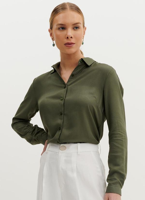 Principessa - Camisa Comfy Verde Oliva Iandara Verde