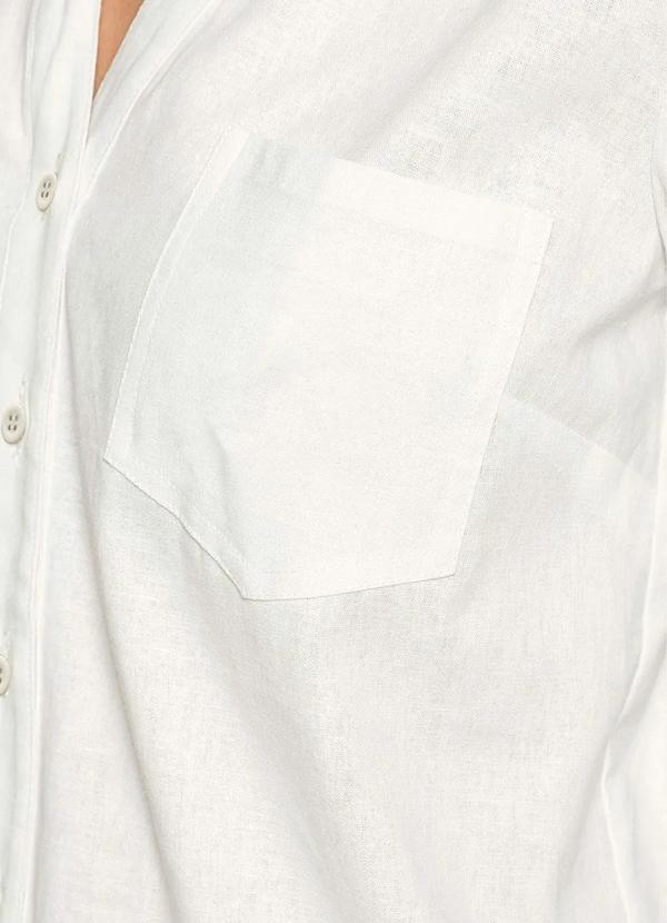 bonprix - Camisa de Linho Off White 4