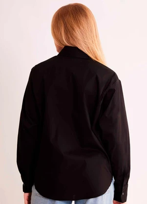 Sofie - Camisa de Manga Longa After Dusk em Plano Tricolin - SOFIE