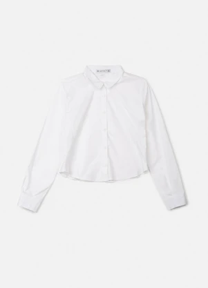Authoria - Camisa de Tricoline Off White Off White - AUTHORIA