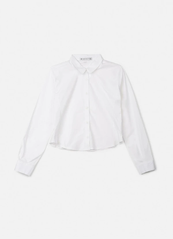 Authoria - Camisa de Tricoline Off White Off White