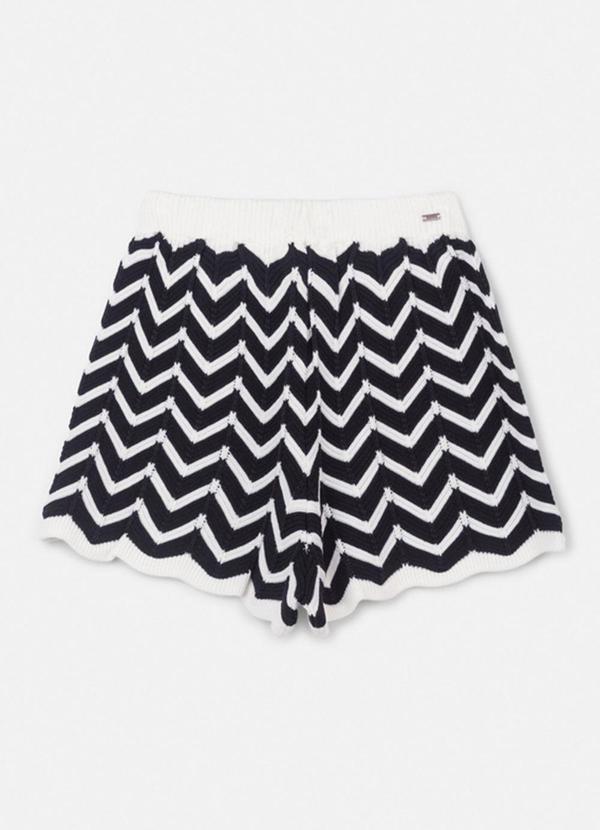 Authoria - Short Feminino de Tricot Preto 2