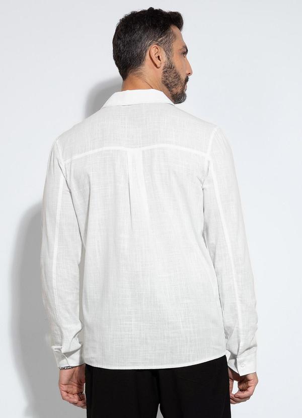 Exco - Camisa em Algodão Branco  2