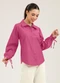Cativa - Camisa em Tricoline  You Preto - variação: Rosa