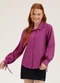 Cativa - Camisa em Tricoline  You Preto - variação: Roxo