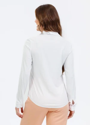 Habana - Camisa em Viscose Branco - HABANA
