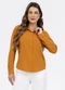 Habana - Camisa em Viscose Branco - variação: Laranja