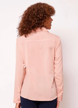 Torra - Camisa Feminina Crepe Rosa - TORRA