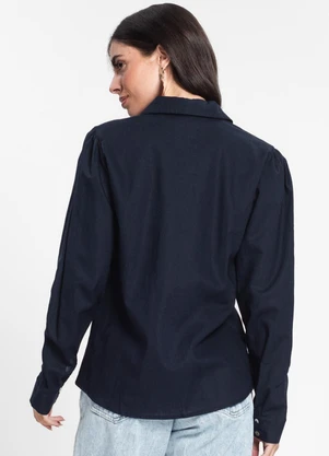 Endless - Camisa Feminina Manga Longa Azul - ENDLESS