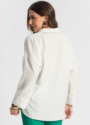 Endless - Camisa Feminina Manga Longa Bege - ENDLESS