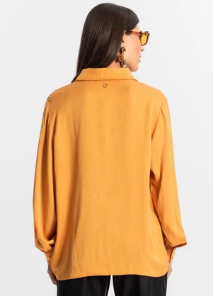Endless - Camisa Feminina Manga Longa Marrom - ENDLESS