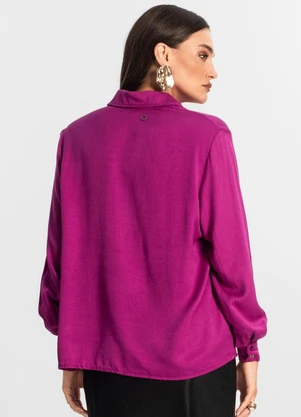 Endless - Camisa Feminina Manga Longa Roxo - ENDLESS