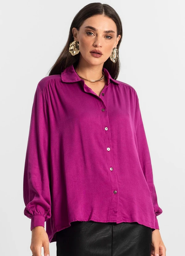 Endless - Camisa Feminina Manga Longa Roxo