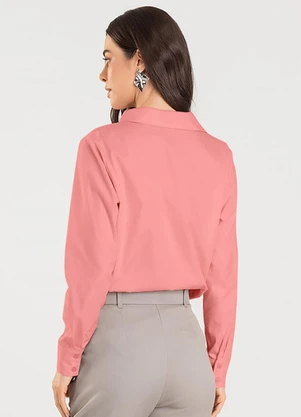 Dianna - Camisa Feminina Manga Longa Pitanga - DIANNA