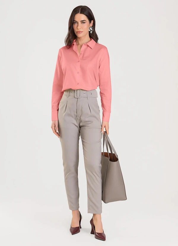 Dianna - Camisa Feminina Manga Longa Pitanga 3