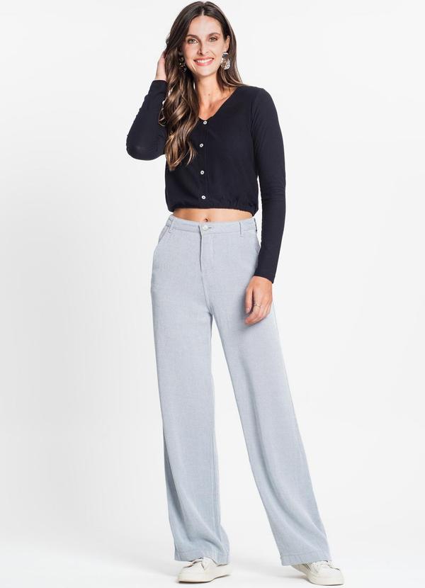 Rovitex - Camisa Feminina Manga Longa Preto 3