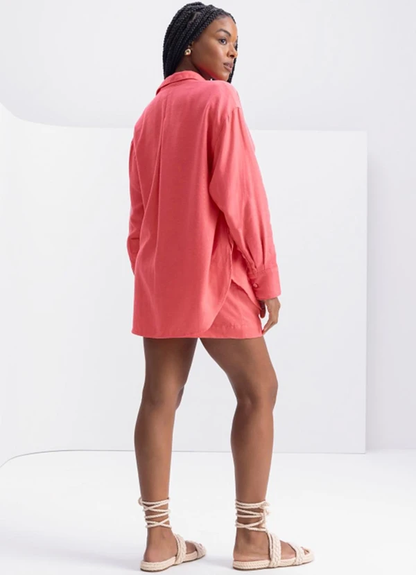 Essendi - Camisa Feminina Rosa 4