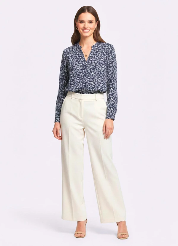 Torra - Camisa Feminina Viscose Azul