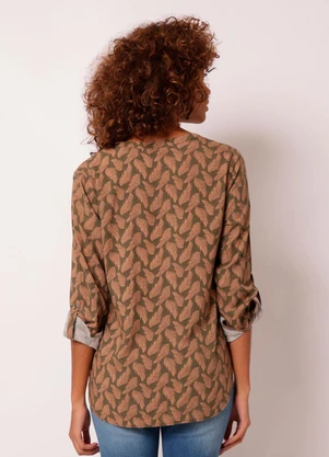 Torra - Camisa Feminina Viscose Verde - TORRA