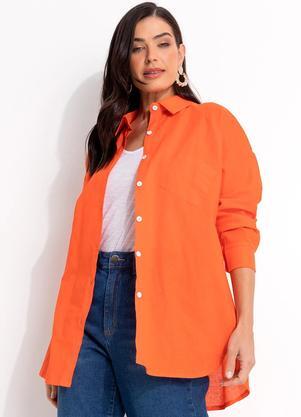 Camisa (Laranja) em Alfaiataria.