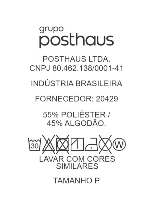 bonprix - Camisa Listrado Azul em Tricoline 5