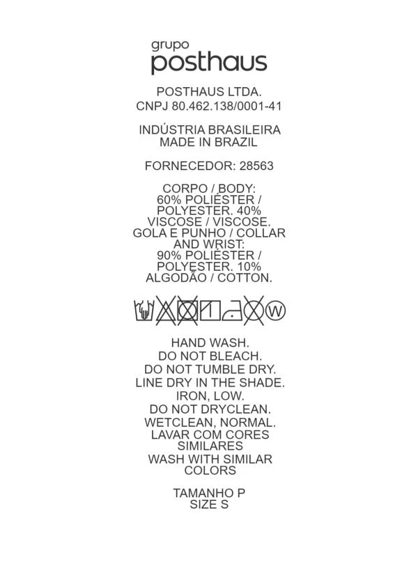 Quintess - Camisa Longuete Listrada Vermelha com Gola e Punhos Contrastantes 14