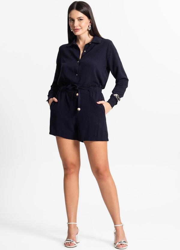 Endless - Camisa Manga Longa Feminina Azul 3