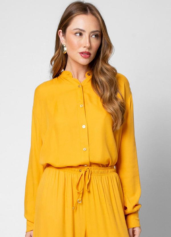 Endless - Camisa Manga Longa Feminina Marrom