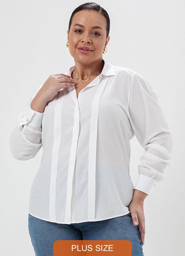 Principessa - Blusa Manga Longa Off White Soraia 7