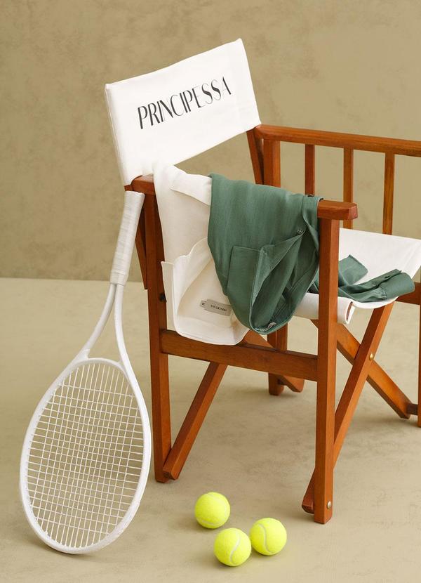 Principessa - Camisa Manga Longa Regular em Viscose Verde Veranice 6