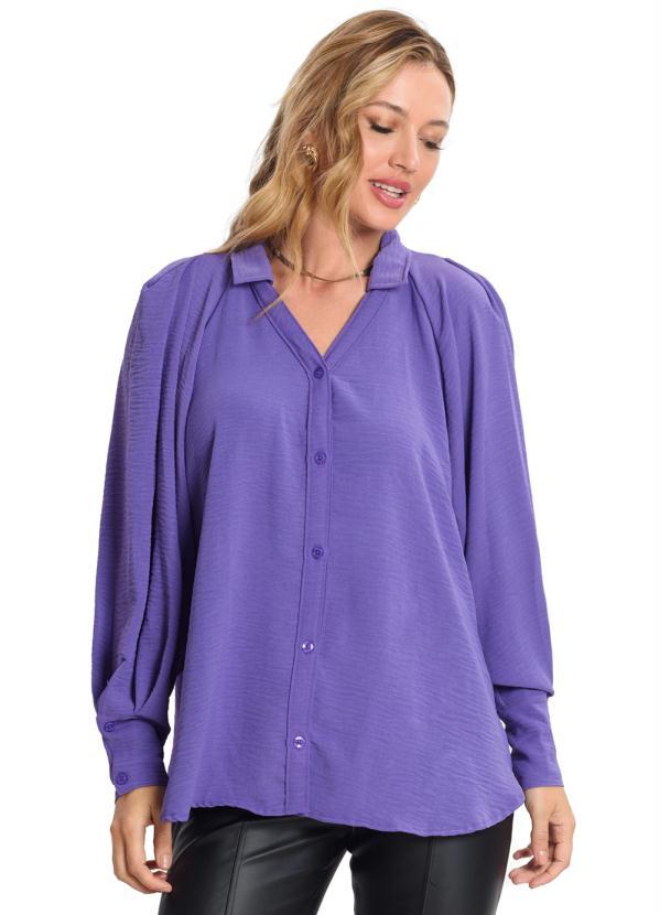 Endless - Camisa Manga Longa Roxo