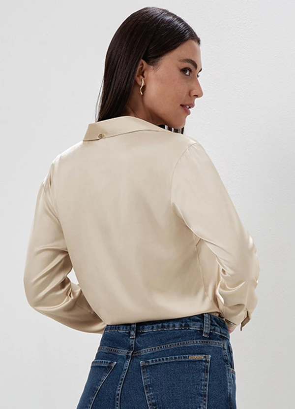 Principessa - Camisa Manga Longa Super Comfy Nude Samara 3
