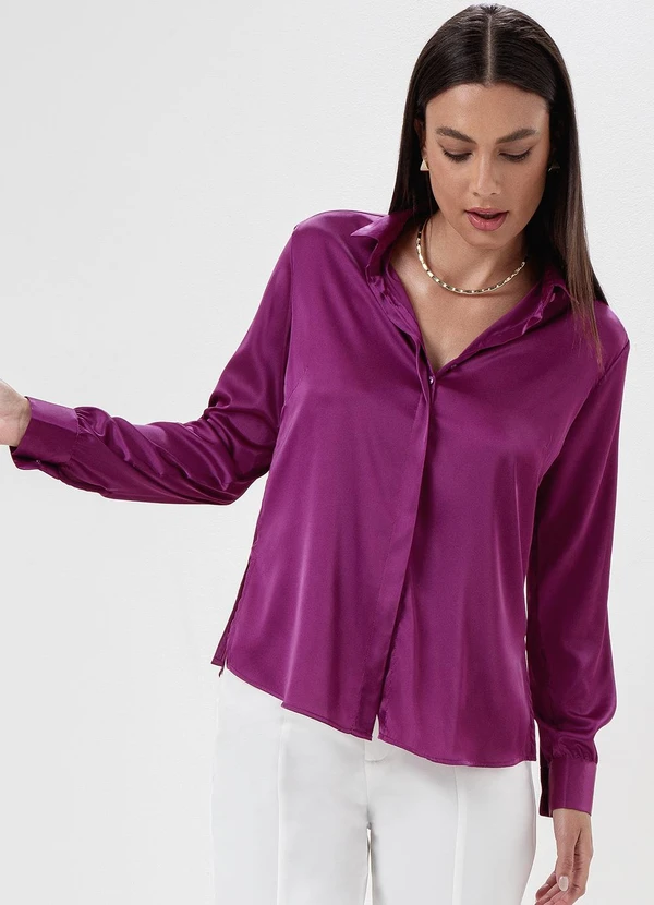 Principessa - Blusa Manga com Elástico Rosana