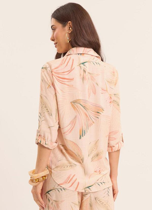 Doce Trama - Camisa Manga Longa Veraneio Estampada Estampado 2