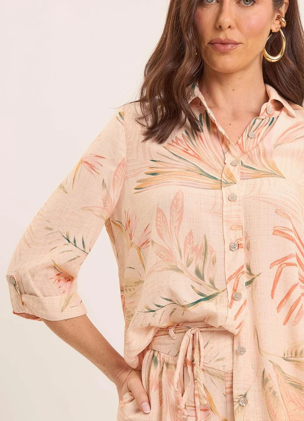 Doce Trama - Camisa Manga Longa Veraneio Estampada Estampado 6