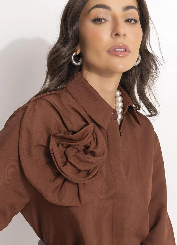 Colcci - Camisa Marrom 9