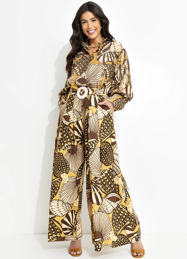 Farm - Camisa Mistura de Caju Amarelo 3