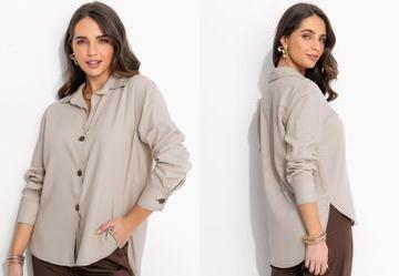 Camisa Natural em Linho