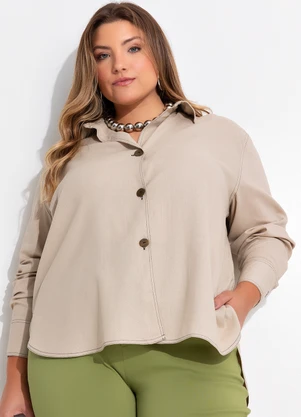 Quintess - Camisa Natural em Linho - QUINTESS