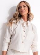 Camisa Natural em Linho