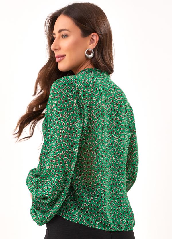 Quintess - Camisa Natureza Artística em Chiffon 3