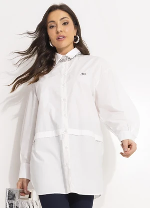 Colcci - Camisa Off White - COLCCI