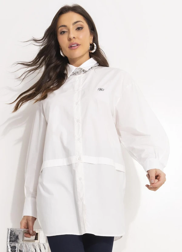 Colcci - Camisa Off White