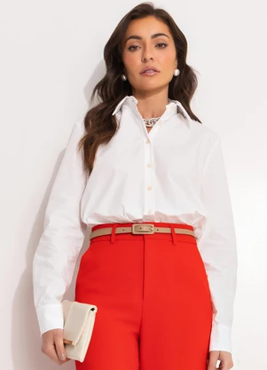 Colcci - Camisa Off White - COLCCI