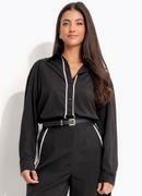 Camisa Preta Polister