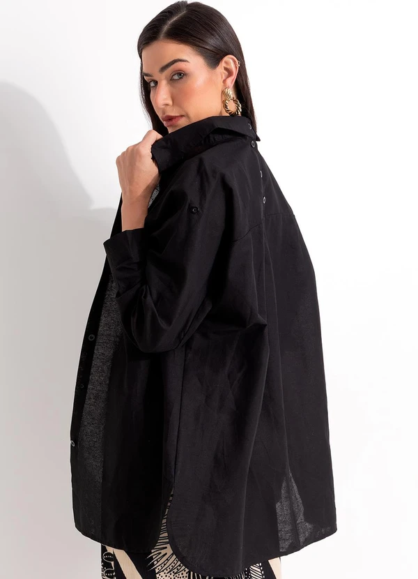 Quintess - Camisa Preto em Alfaiataria 2