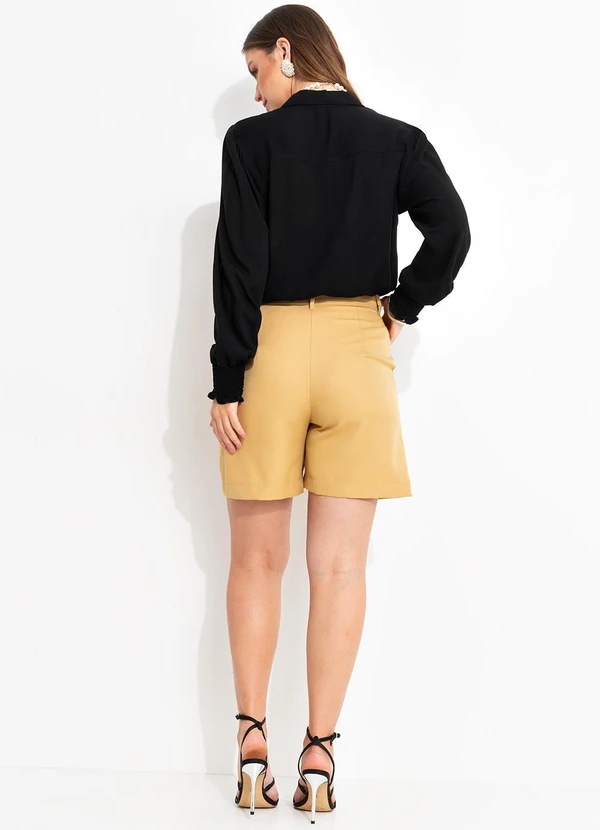 Quintess - Camisa Preto em Viscose Plana 10