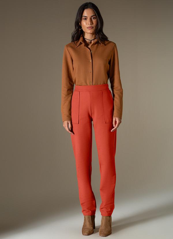 Use Modo - Camisa Reta Marrom 2