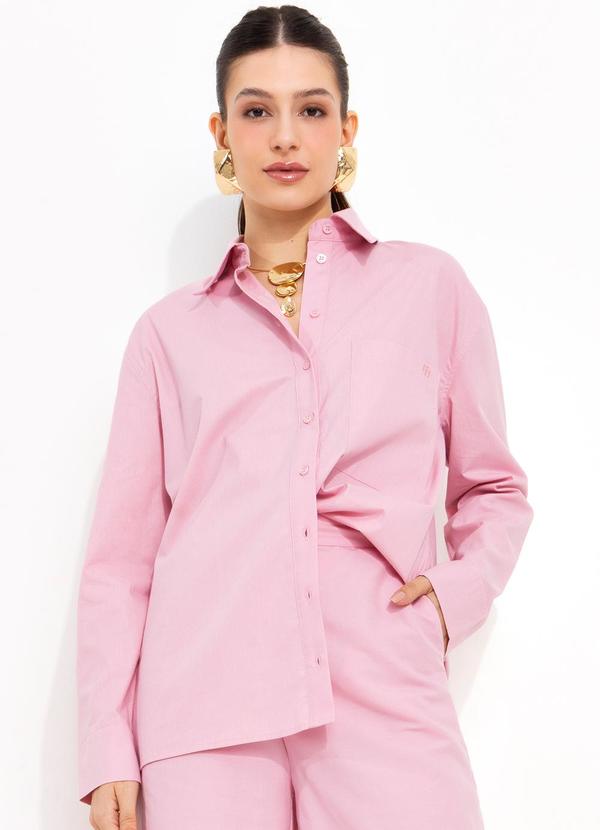 Colcci - Camisa Rosa