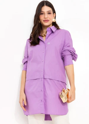 Colcci - Camisa Roxo - COLCCI